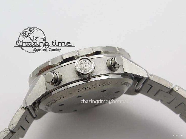 MIROTIME 0323 Versatile Aquatimer Chrono IW376803 V6F 1:1 Best Edition White Dial On SS Bracelet A 7359